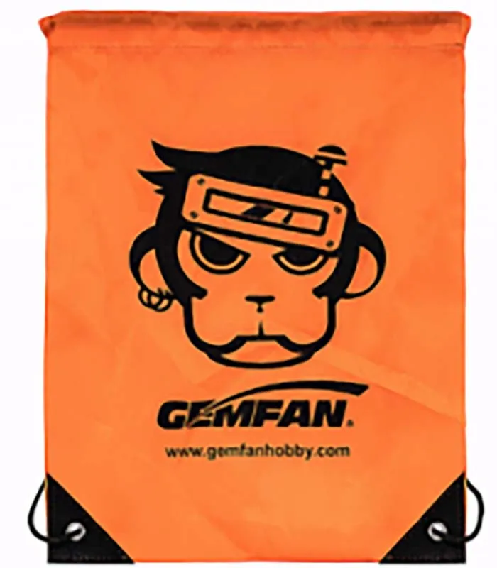 Gemfan Drawstring Bag-Orange